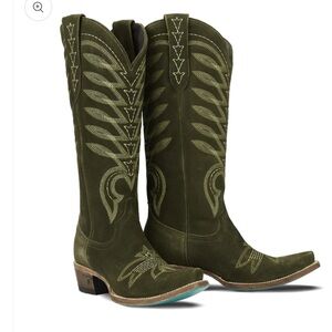 Lane Boots, Olive Squash Blossom